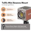 Tolifo PL-200B AC 200W Bi-Color LED Video Light, 2700K-6500K CRI97+/TLCI98+/12 Effects, Silent COB Studio Lights for Photography/Videography/YouTube/TikTok Content Creation/Live Streaming view 4