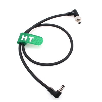 HangTon Locking DC 5.5x2.5mm Power Cable for Video Camera Monitor Wireless Transmitter LED Light Atomos Ninja V Hollyland Mars 400s Cosmo Blackmagic Video Assist ZCAM SmallHD Monitor Aputrue 60X 50cm