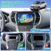 Roinvou 4+64G Android Carplay Stereo for Hyundai Santa Fe IX45 2013-2018, 9" Touch Screen Carplay Android Auto with 32EQ Bluetooth WiFi GPS Navigation Mirror Link 1280 * 720 Resolution view 2