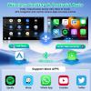 Roinvou 4+64G Android Carplay Stereo for Hyundai Santa Fe IX45 2013-2018, 9" Touch Screen Carplay Android Auto with 32EQ Bluetooth WiFi GPS Navigation Mirror Link 1280 * 720 Resolution view 3