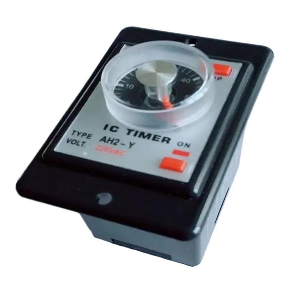 QZLIBEFUD AH2-Y Time Relay AC110V AC220V AC380V Power on delay Timer time Relay 8Pin(AC110V,60M)