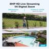 LaView 4K Outdoor Security Cameras,8MP HD Cameras for Home Security with AI Human Detection,IP65 Waterproof,2-Way Talk,Clear Night Vision,2.4G WiFi,SD Card Slot&US Cloud Storage,Work with Alexa(4pcs) view 2