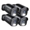 LaView 5MP Security Camera Outdoor with Color Night Vision,3K Wired Cameras for Home Security,IP65 Waterproof Camera, 24/7 Live Video,2 Way Talk,Cloud Storage/SD Slot,Compatible with Alexa(4 Pack) view 1