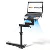 MELIPRON Car Laptop Mount Fit for Dodge Ram ProMaster & ProMaster City, Sprinter Van, No-Drill Van Laptop Stand with Cooling Fan, Mobile Workstation for Service Vans view 1