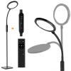 RICIAL 2-in-1 Floor Lamp  Standing Lamp with 4 Brightness Levels, 4 Color Temperatures, Timers & Memory, LED Floor Lamp Flexible Design for Home Office view 1
