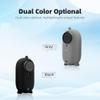 DirectNine Basics Silicone Protective Case for Insta360 GO3S Thumb-Shape Camera Host Case Lens Cap Anti-Scratch Camera Body Protective Cover Soft Shell Housing Skin Accessories (Gray) view 4