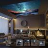 4K Smart Projector with 5G WiFi and Bluetooth 5.2, 600 ANSI Portable Projector with Built in App, 1080P Outdoor Movie Projector with 4P4D Correction, Max 220" Compatible with iPhone/Android/TV Stick view 3