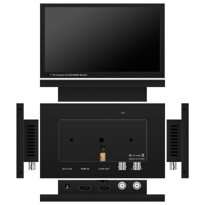 HDSUNWSTD 7 inch 1080P HD Camera Video Monitor Display Field SDI HDMI Input Output TFT Monitor