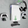 ADZ PS5 Wall Mount Kit with Controller Holders Compatible with Slim, Disc and Digital Versions view 2