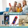 (2+2 Packs) Replacement Remote for Roku TV with Soft Protective Silicone Cover(Glow in The Dark), Universal Remote for TCL Roku/Hisense Roku/Onn Roku/Sharp Roku/Element Roku/Philips Roku Smart TV view 3