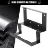 Starlink Gen 3 Router Mount 2 in 1 Router Wall Mount and Power Supply Holder for Starlink V3 Metal Wall Mount Kit for RVs,Boats,Home,Office,Black view 4