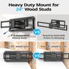 USX STAR 37-97 inch Heavy Duty Full Motion TV Wall Mount, Fits 24" Wood Studs, Wall Mount tv Bracket with Smooth Swivel, Tilt, Extension, Hold up to 150lbs, Max VESA 600x400 mm, Fit Most 75 85 90+ TVS view 4