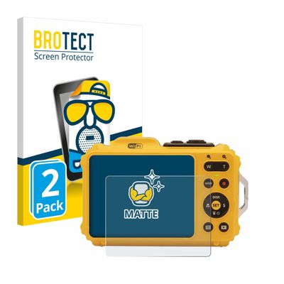 brotect Screen Protector Anti-Glare Compatible with Kodak Pixpro WPZ2 (2 Pack) Screen Protector Matte, Anti-Fingerprint Protection Film
