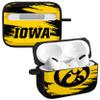 Affinity Bands Iowa Hawkeyes HDX Case Cover Compatible with Apple AirPods Pro 1 & 2 (Paint Stripe) view 1