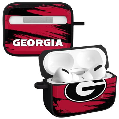 Affinity Bands Georgia Bulldogs HDX Case Cover Compatible with Apple AirPods Pro 1 & 2 (Paint Stripe)