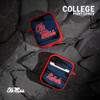 Affinity Bands Mississippi Ole Miss Rebels HDX Case Cover Compatible with Apple AirPods Gen 1 & 2 (Paint Stripe) view 2