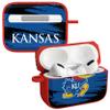 Affinity Bands Kansas Jayhawks HDX Case Cover Compatible with Apple AirPods Pro 1 & 2 (Paint Stripe) view 1