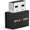 JAPOO Bluetooth 5.4 Adapter for PC,BT Dongle Receiver,Long Range USB Bluetooth Dongle,Win11/10/8.1 Support for Desktop, Laptop,Farthest Distance can Reach 393 feet view 1
