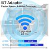 JAPOO Bluetooth 5.4 Adapter for PC,BT Dongle Receiver,Long Range USB Bluetooth Dongle,Win11/10/8.1 Support for Desktop, Laptop,Farthest Distance can Reach 393 feet view 3