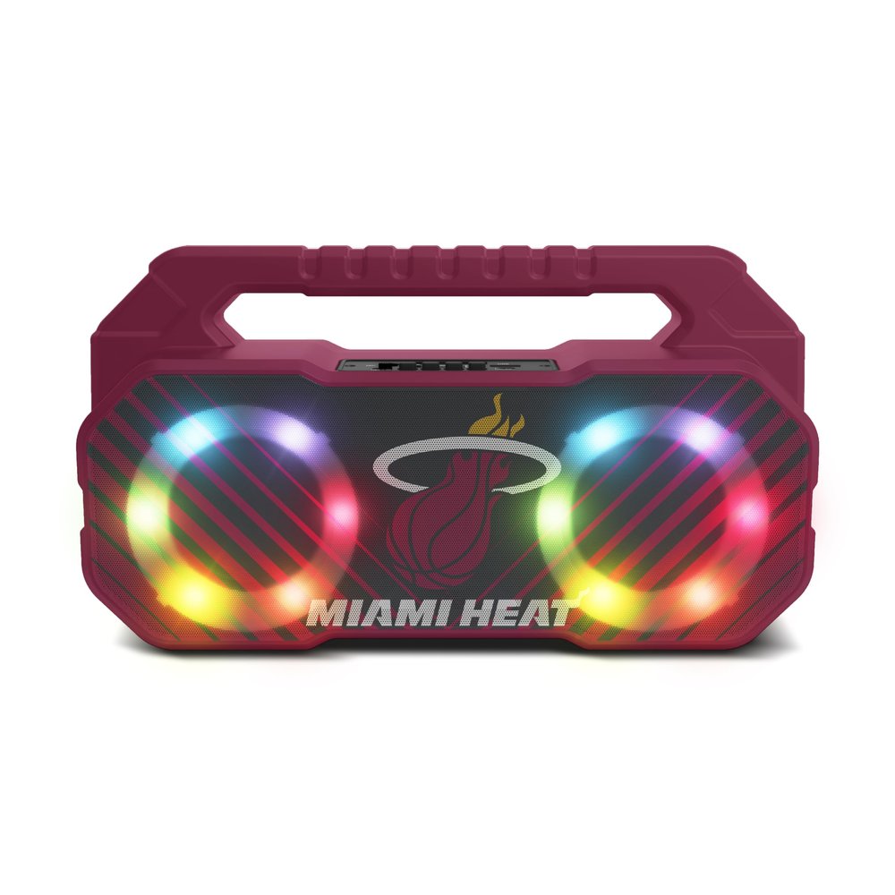 SOAR NBA Wireless Boombox Speaker, Miami Heat