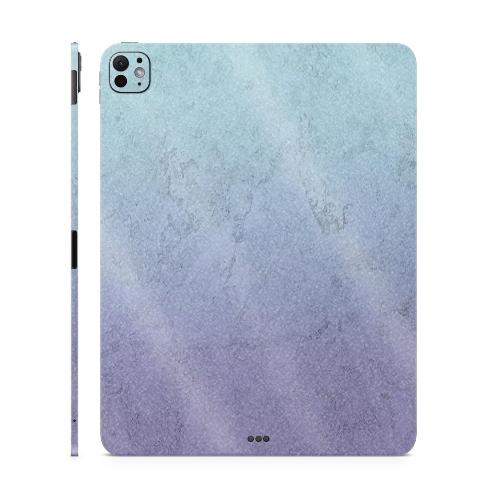 Glossy Glitter Skin Compatible with Apple iPad Pro 13 (M4) 2024 - Gradient Marble - Premium 3M Vinyl Protective Decal Cover - Easy to Apply | Crafted in The USA by MightySkins