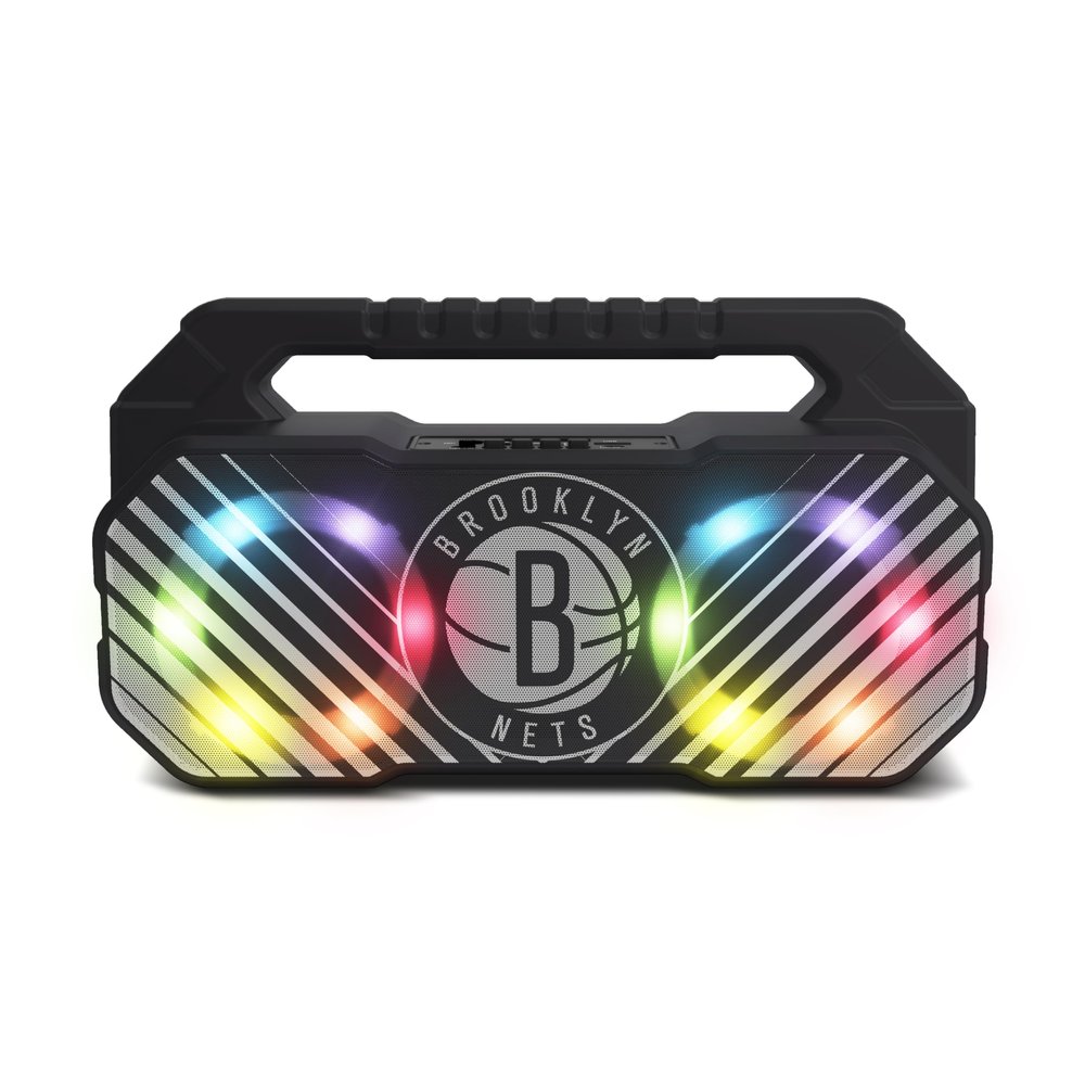 SOAR NBA Wireless Boombox Speaker, Brooklyn Nets