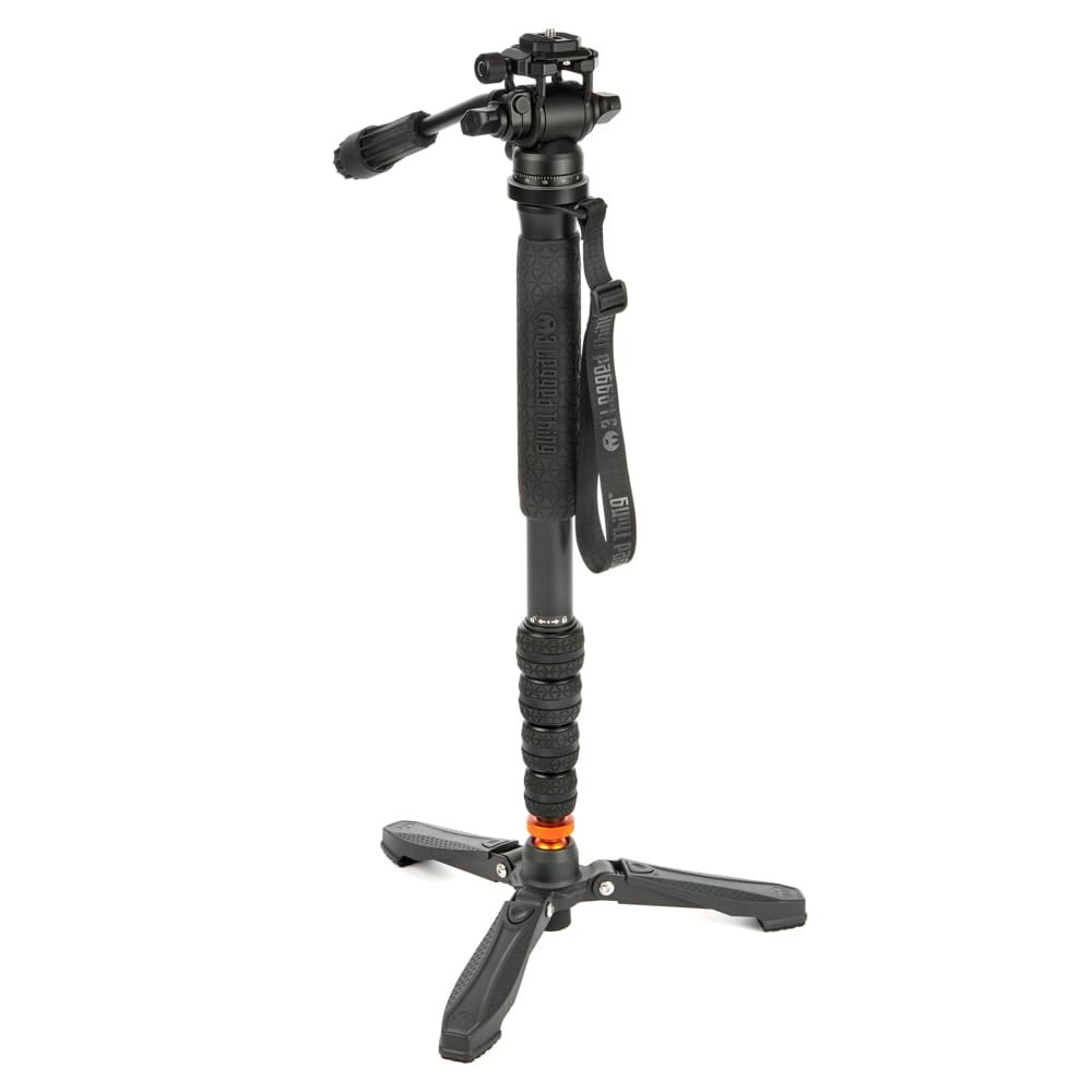 3 Legged Thing Punks Taylor Superkit Magnesium Alloy Monopod Kit - Darkness