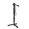 3 Legged Thing Legends Alana Superkit Carbon Fibre Monopod - Travel-Friendly Camera Monopod for Professional Photographers & Videographers (Metallic Slate Grey) view 1