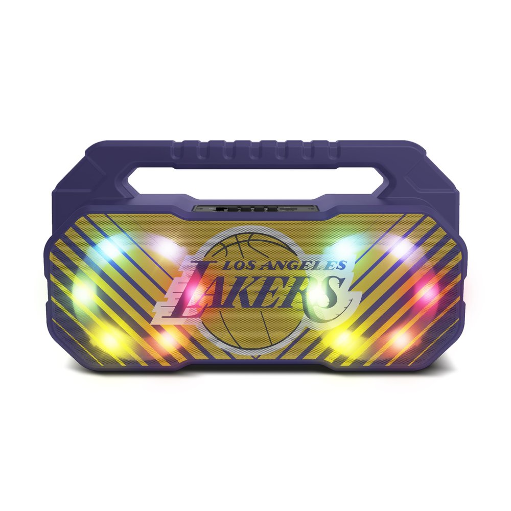 SOAR NBA Wireless Boombox Speaker, Los Angeles Lakers