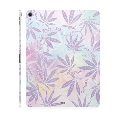 Glossy Glitter Skin Compatible with Apple iPad Air 13 (M2) 2024 - Pastel Mary - Premium 3M Vinyl Protective Wrap Decal Cover - Easy to Apply | Crafted in The USA by MightySkins