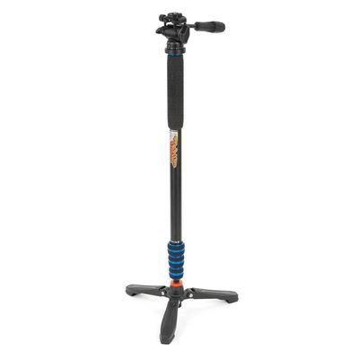 3 Legged Thing Punks Trent 2.0 Monopod Superkit - Lightweight Magnesium Alloy Camera Monopod with Multiple Uses for Heavy Equipment (Blue)
