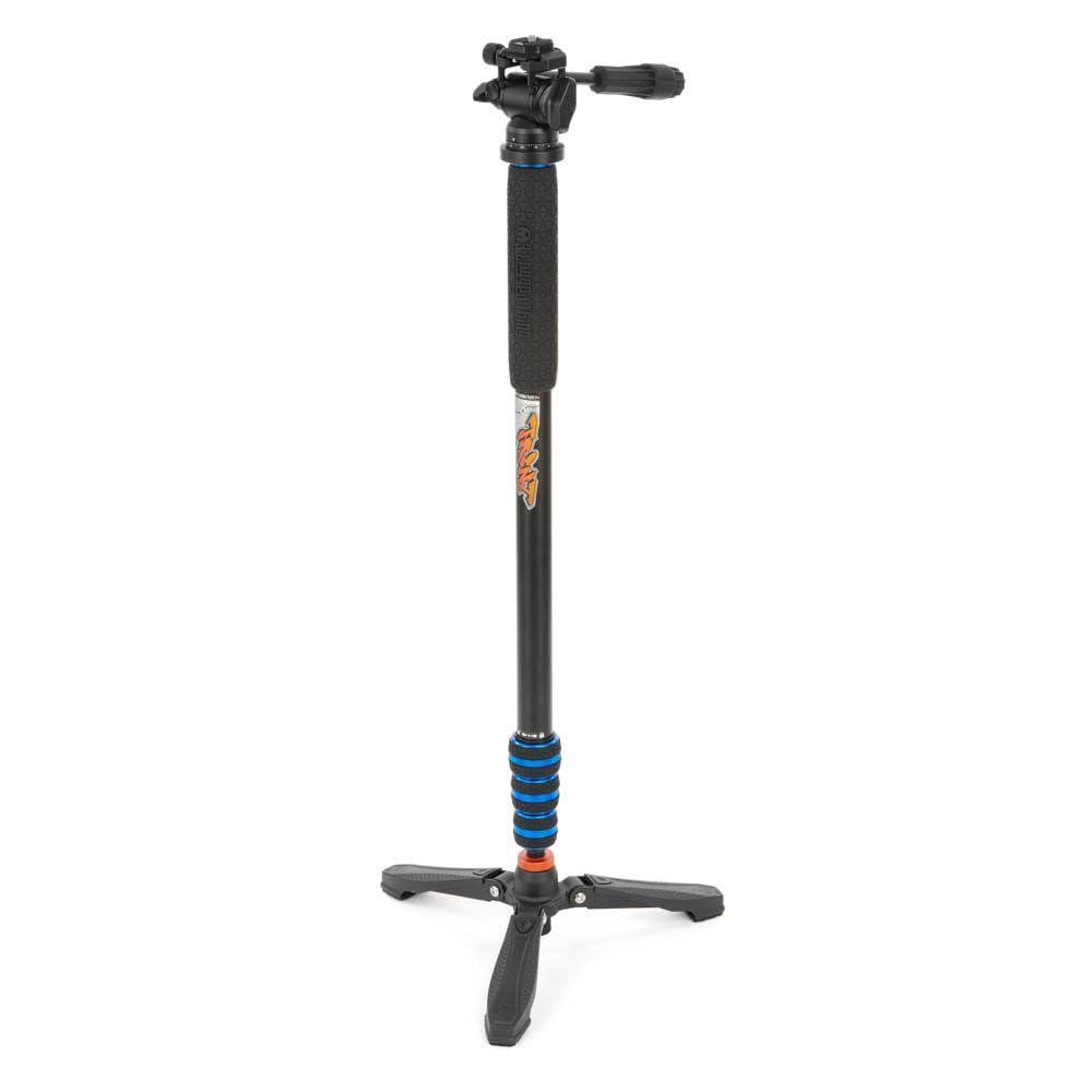 3 Legged Thing Punks Trent 2.0 Monopod Superkit - Lightweight Magnesium Alloy Camera Monopod with Multiple Uses for Heavy Equipment (Blue)