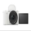 Sony Alpha ZVE10 II - APS-C Interchangeable Lens Mirrorless Content Creators Camera - White - with Lens view 1