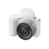 Sony Alpha ZVE10 II - APS-C Interchangeable Lens Mirrorless Content Creators Camera - White - with Lens view 3