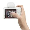 Sony Alpha ZVE10 II - APS-C Interchangeable Lens Mirrorless Content Creators Camera - White - with Lens view 4