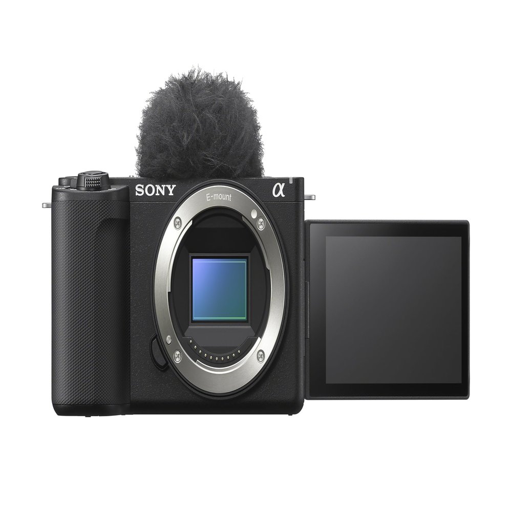 Sony Alpha ZVE10 II - APS-C Interchangeable Lens Mirrorless Content Creators Camera - Black - Body Only