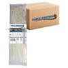 Kable Kontrol Cable Zip Ties Natural White 1,000 Pcs 22 Inch, 250 Lbs Tensile Strength, Bulk Pack, Self-locking Natural Nylon Clear Plastic Wire Ties wraps for Indoor or Outdoor Use view 1