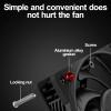 GMBYLBY Fan Screws Desktop Computer Case Fan Screws for Desktop PC Cases Easy Installation, Red view 2