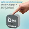 Dio Node Multiroom Wi-Fi Home Speakers (3-Pack), Works with Apple AirPlay 2 and Other Apple Devices, Immersive Sound System, Easy to Connect, Spotify Player view 2