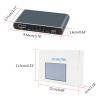 JNIYHGENS 4K Splitter 1 in 4 Out Video Splitter 1X4 Split 1 in 4 Out for HDTV PC view 4