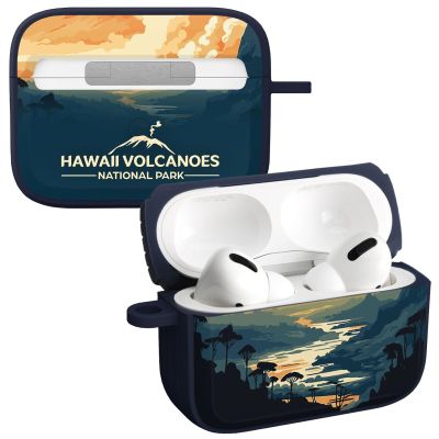 Affinity Bands National Parks HDX Case Cover Compatible with Apple AirPods Pro 1 & 2 (Hawaii Volcanoes)