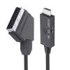 JNIYHGENS Portable to SCART Converter Cable Plug and Use Support 1080p/720p Output Adapters Functional Converter view 4