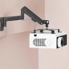 Bustards Projector Stand Projector Bracket Folding Hanging Bracket Wall Mounted Hanging Bracket Universal Telescopic Rotating Projector Bracket Projector Mount for Wall(White,Single Section) view 3