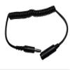 DirectNine Basics Race Radios Direct Radio Communication Cable Coiled Cord for IMSA Male to IMSA Female view 1