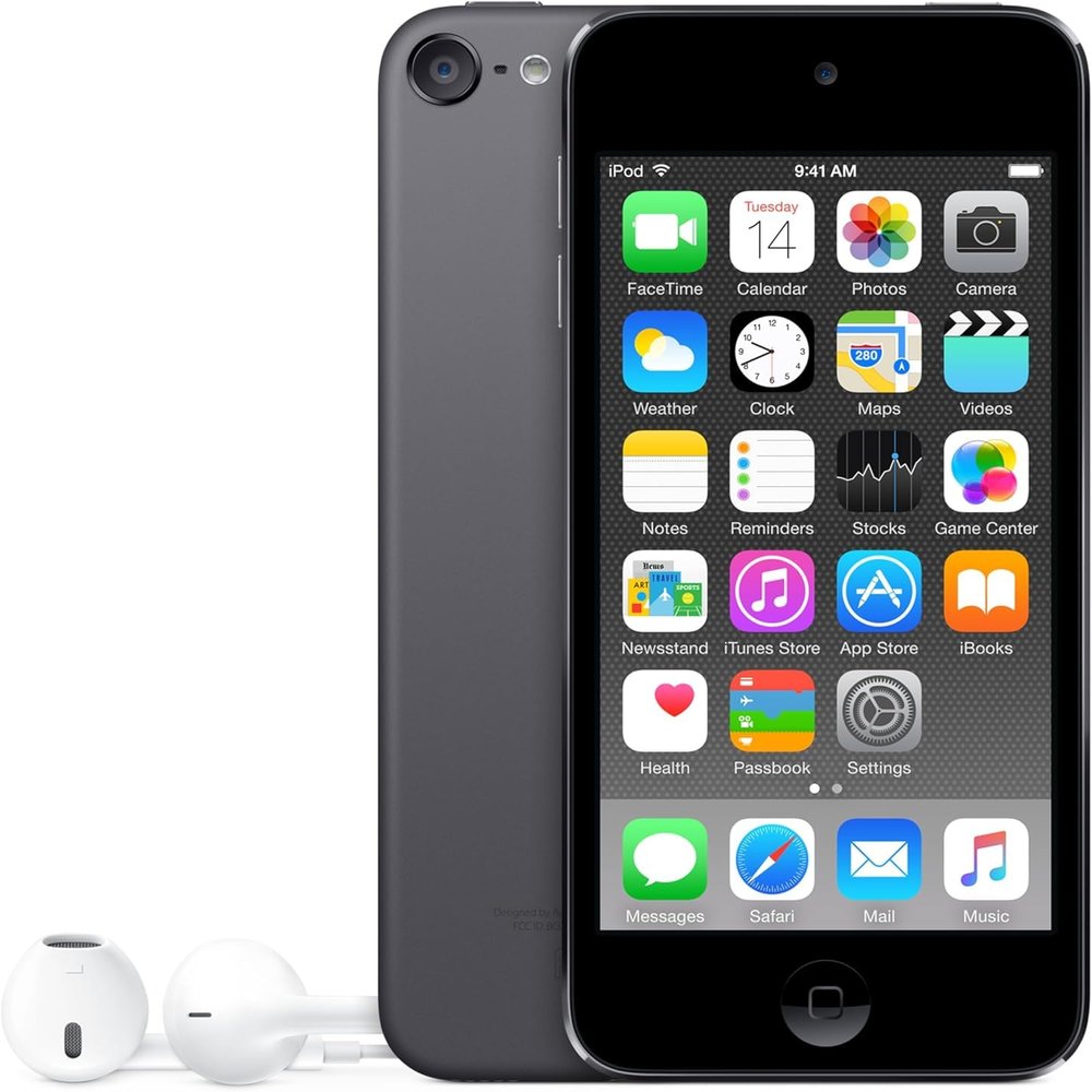 Music Player Black 128 GB Compatible with lTouch 6th Generation, with Accessories(New)