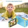 BORTT Kids Camcorder 1080P 20 Mega Pixels High Resolution Kids Video Camcorder Portable Mini Digital Camera with 2.4 Inch Large Display Screen Birthday Gifts for Boys Girls view 3