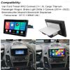 Car GPS Navigator with 2024 Maps,Touch Screen GPS Navigation Speeding Warning Free Lifetime Maps Update,Brake Light Backup Camera Replacement for Van Ford Transit MK2 Connect 2 II/XL 2014-2022 view 2