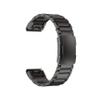 22mm 26mm Titanium Alloy Strap Fit For Garmin/Fenix 7X 5/5X/5XPlus/6/6X Enduro Metal Wristband Fit For Instinct1/2/955 Watch Band Bracelet(Black,26mm Fenix 3HR D2) view 1