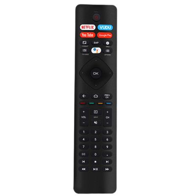 2022 New NH800UP RF402A-V14 RF402AV14 Voice Remote Control Compatible with Philips Android 4K Ultra HD Smart LED TV Replacement Controller with Netflix Vudu YouTube Googleplay Buttons F7A 65PFL5504F7