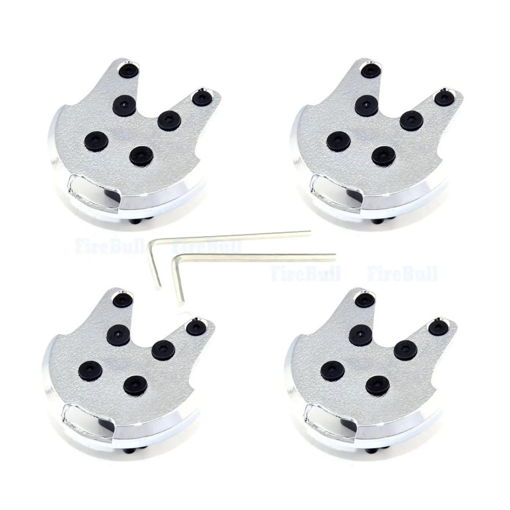 SHANBOYU 4Sets Metal Reinforcement Plate for D-JI Phantom 3 2 Motor Mount Base Protecting
